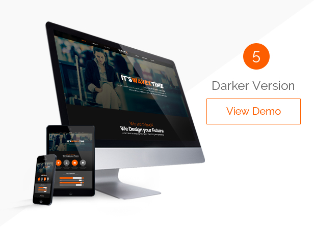 WaveX - One Page Parallax Joomla Template - 8