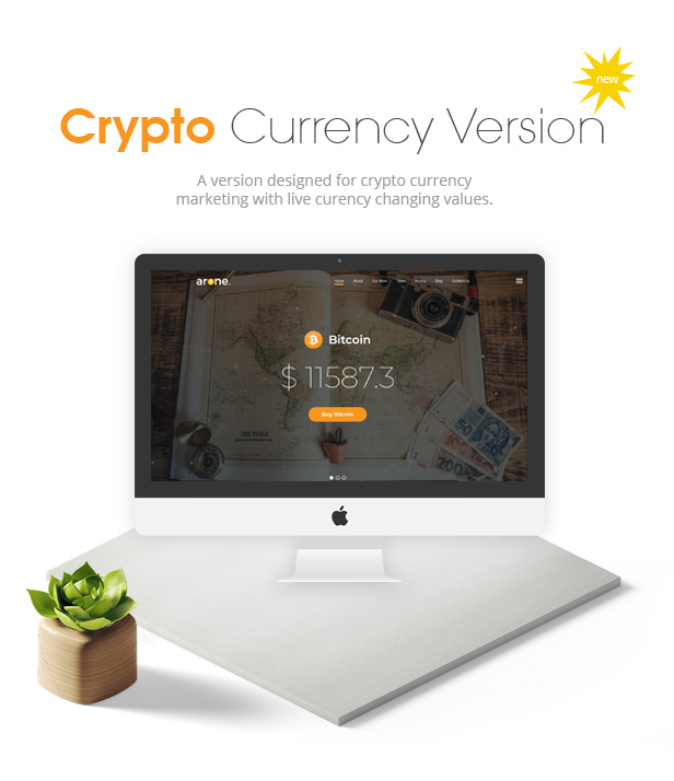 Arone - One Page Parallax