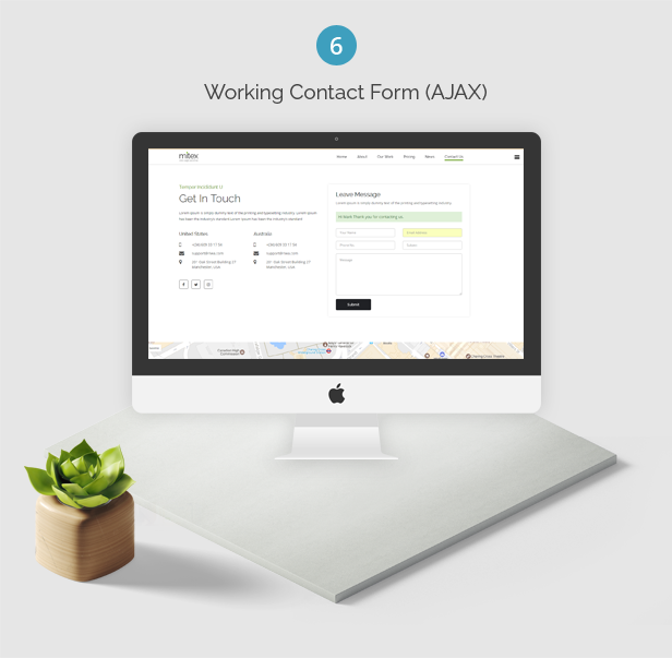 Mitex - One Page Parallax