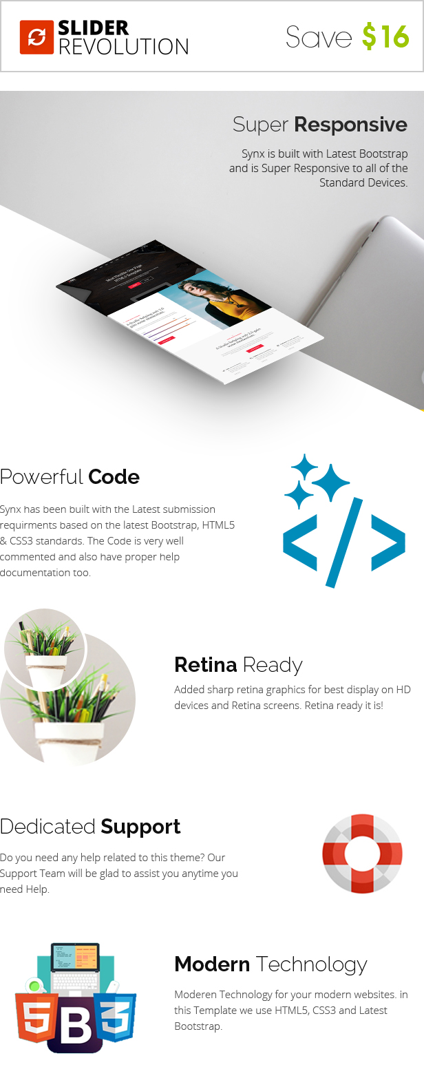 Synx - One Page Parallax - 8